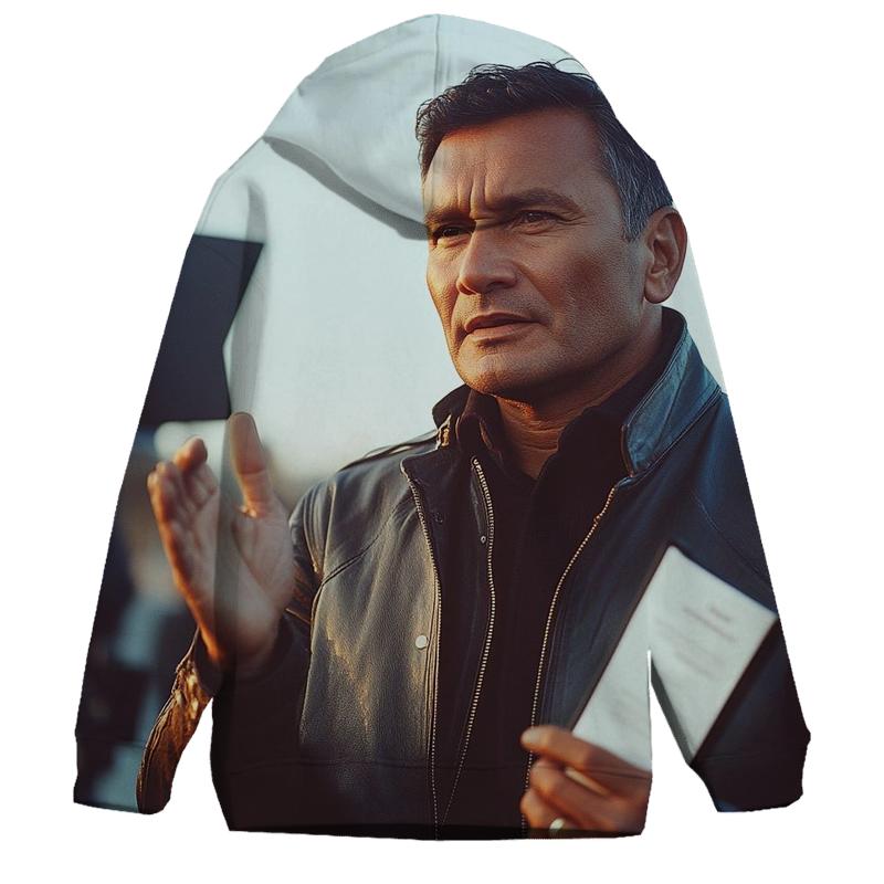 Graham Greene On Set Rehearsal designer hoodies