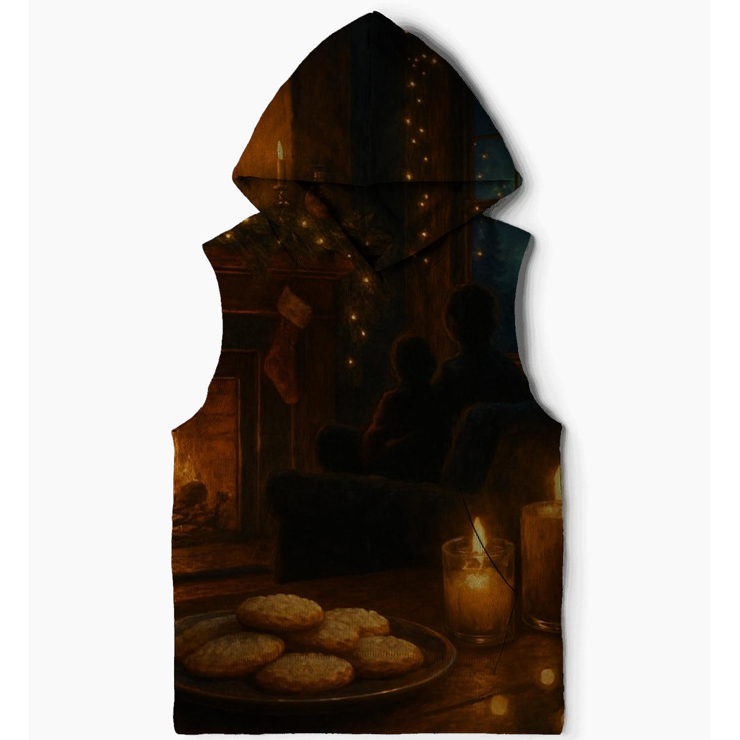 Starlit Holiday Hearth pullover hoodies