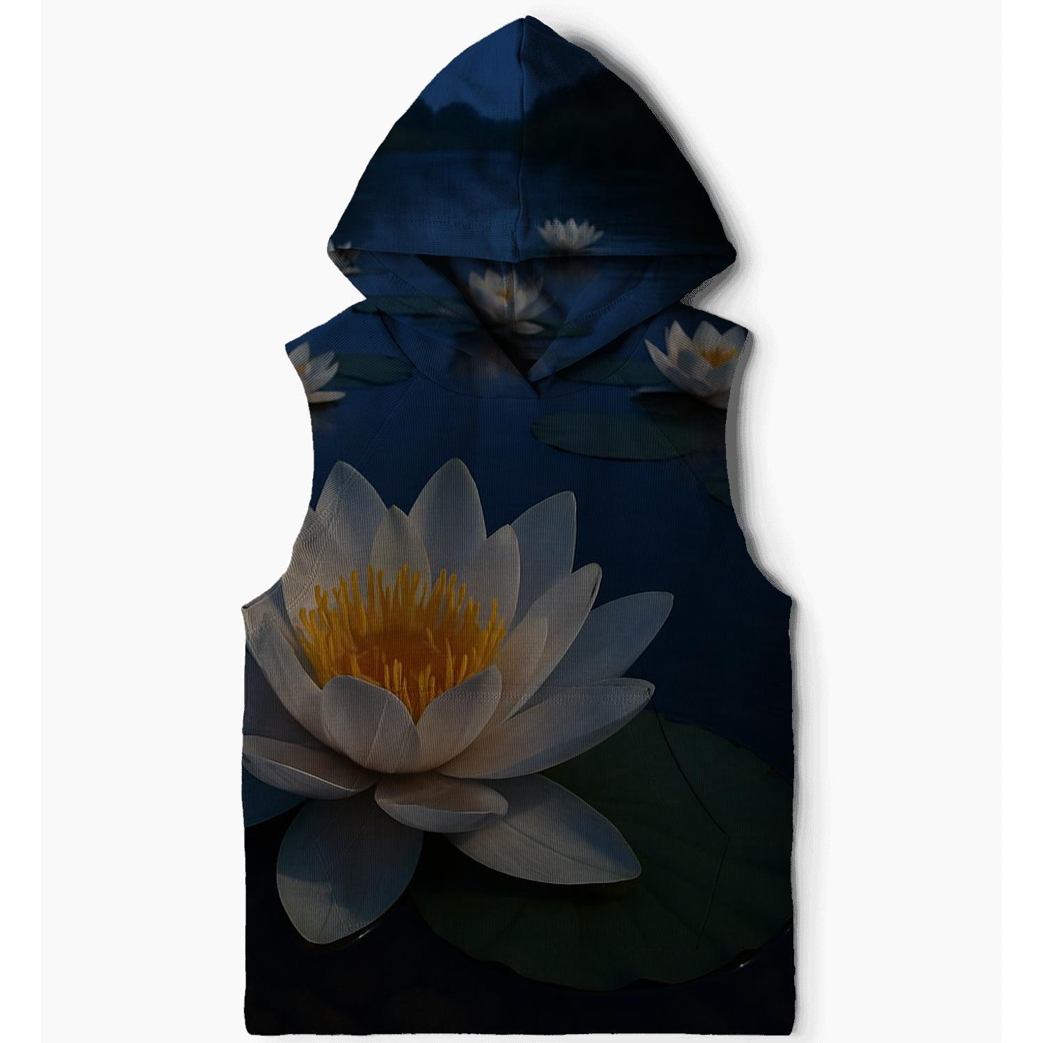 Riverbank Waterlilies At Dusk hoodie trends