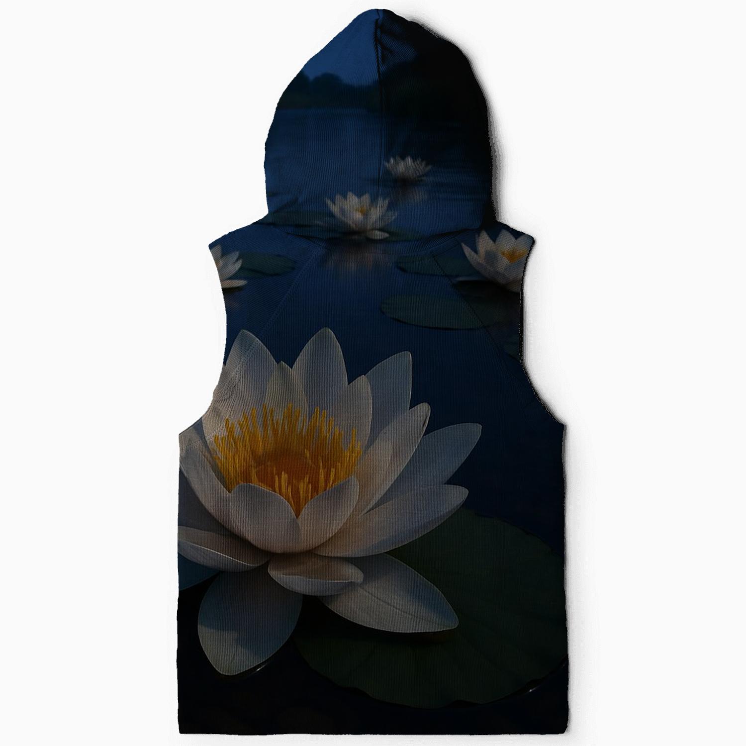 Riverbank Waterlilies At Dusk hoodie trends