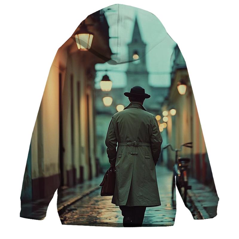 Graham Greene Havana Evening Walk printed hoodies