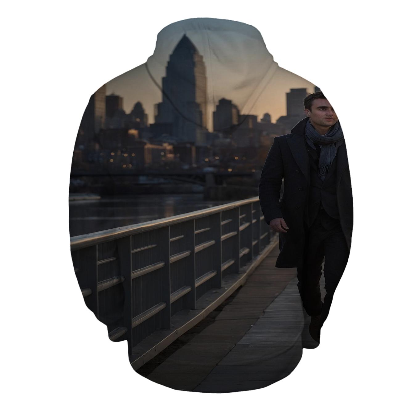 Morning Strategy Walk lightweight hoodies