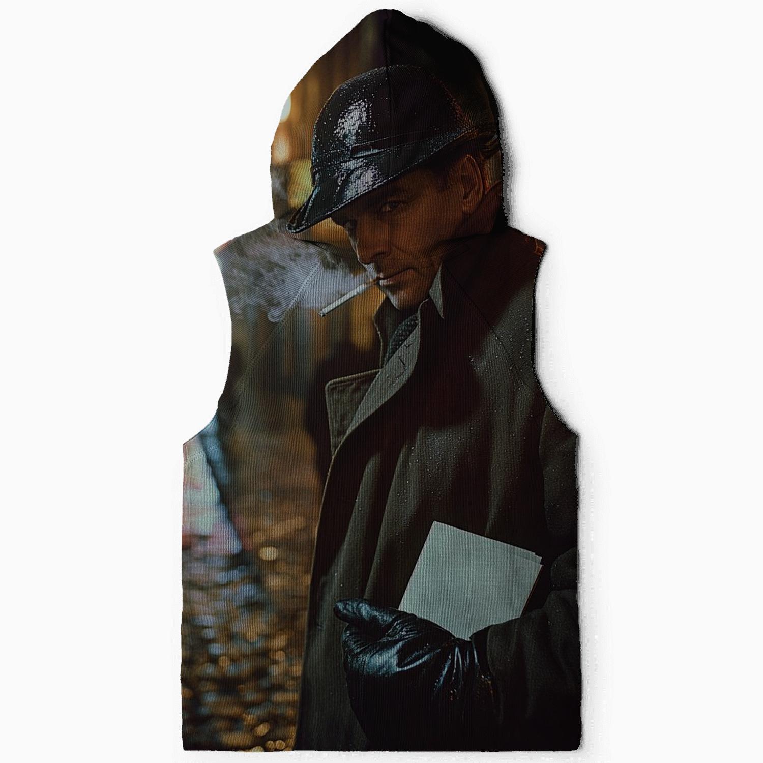 Graham Greene Negotiating A Rainy London Street hoodies fashion