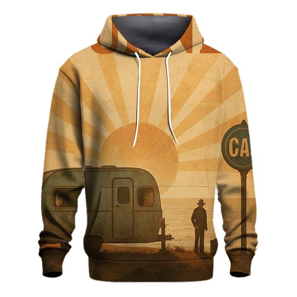 Sepia Coast Roadtrip Poster graphic hoodies