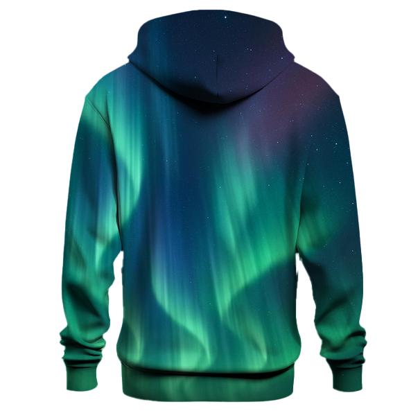 Polar Auroral Weave embroidered hoodies
