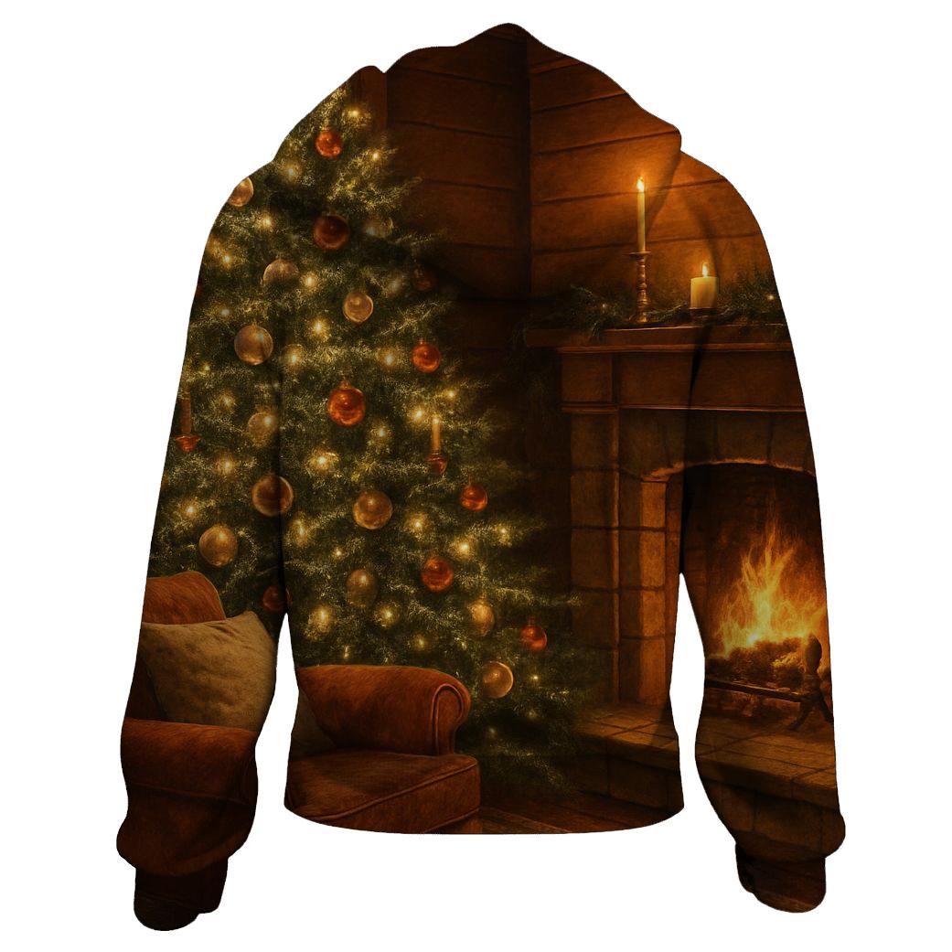 Evergreen Dreams At Christmas Eve graphic hoodies