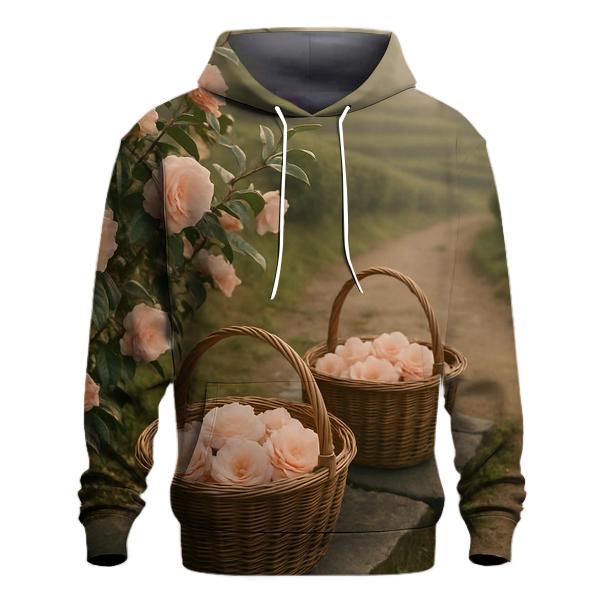 Tea Garden Camellia Harvest premium hoodies