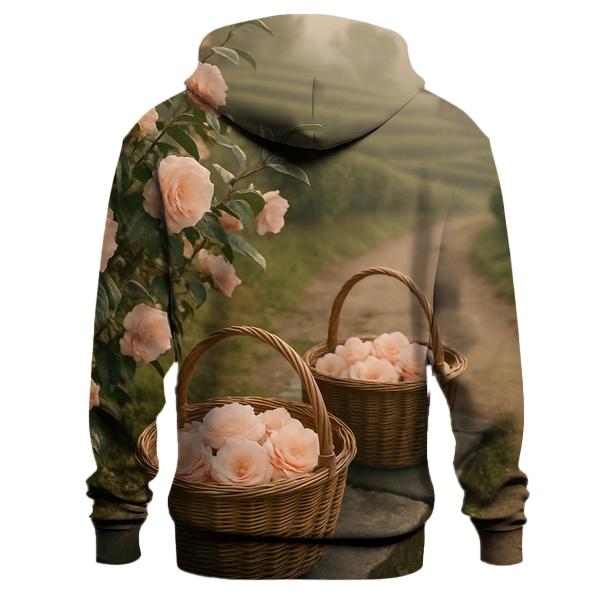 Tea Garden Camellia Harvest premium hoodies