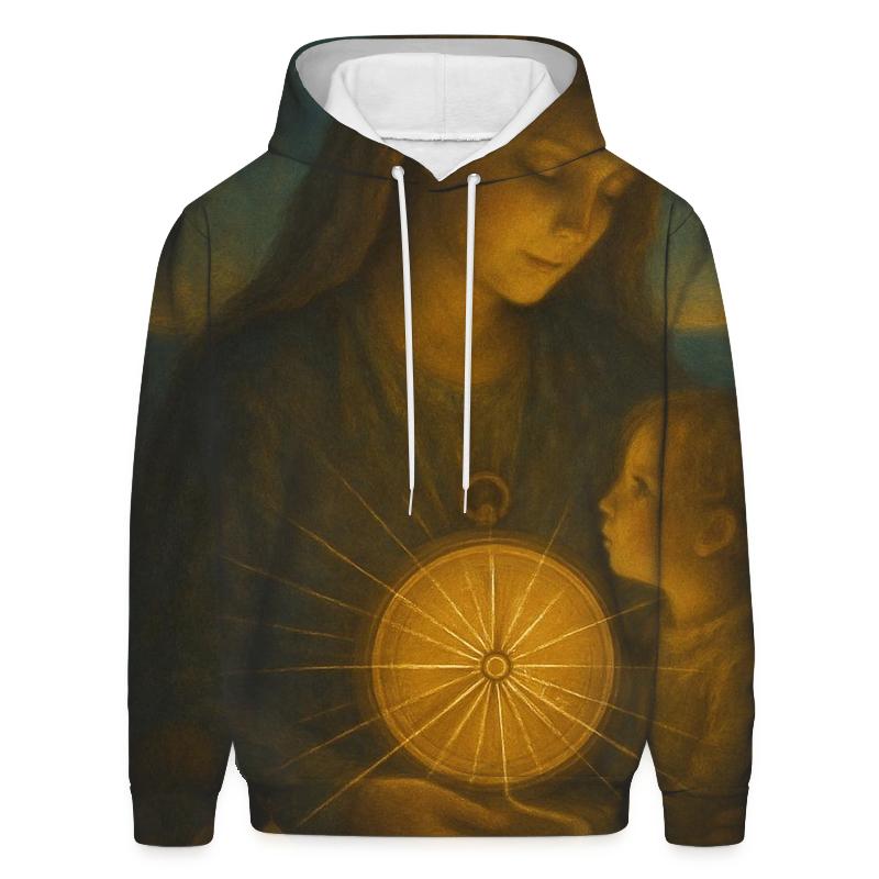 The Hearts Compass Navigating Life With Her Love designer hoodies