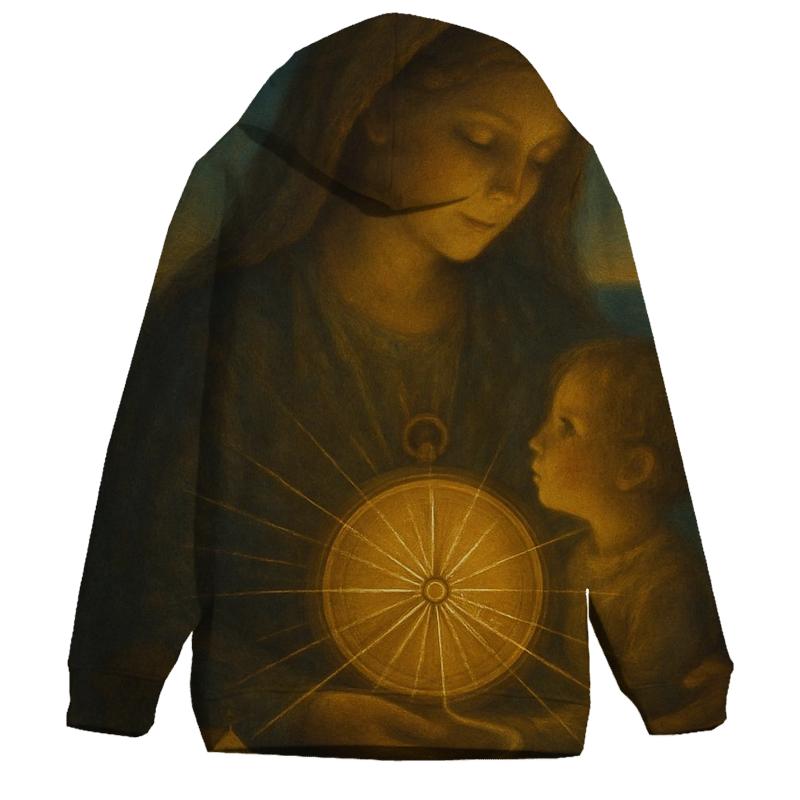 The Hearts Compass Navigating Life With Her Love designer hoodies