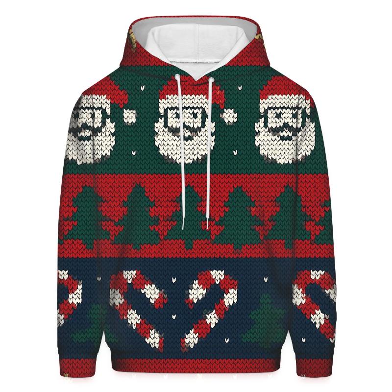 Aurora Santa Sweater Bands Design graphic hoodies