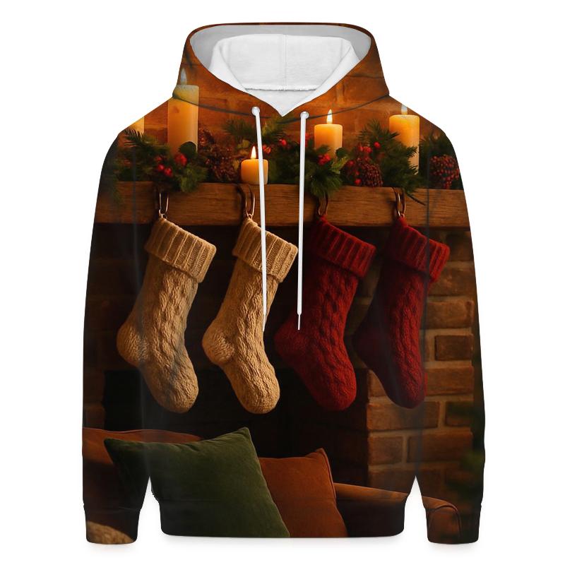 The Christmas Eve Hearth Gathering hoodies fashion