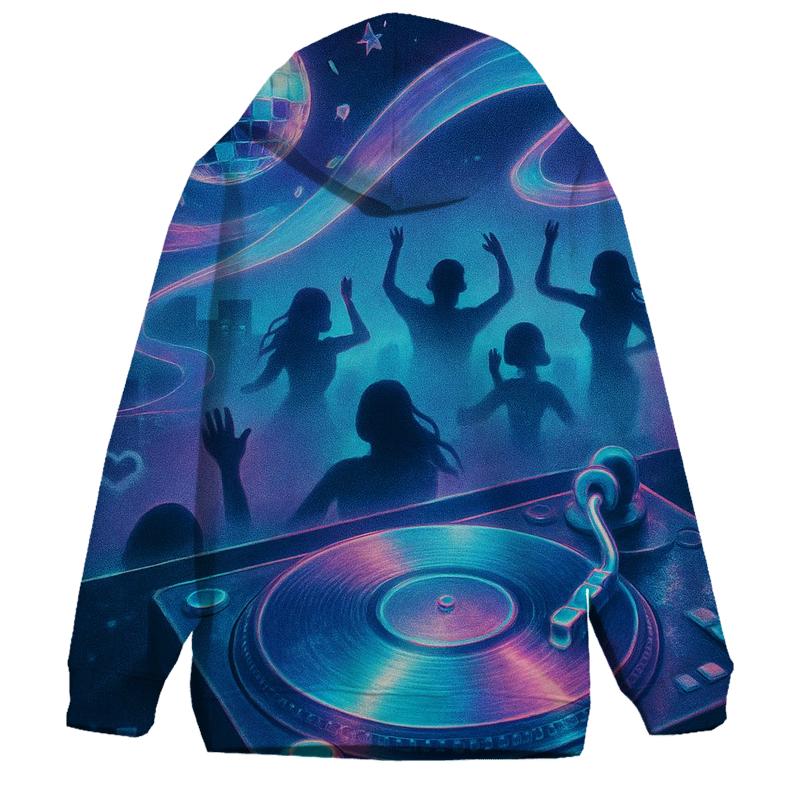 Holographic Nightclub Mix hoodie styles