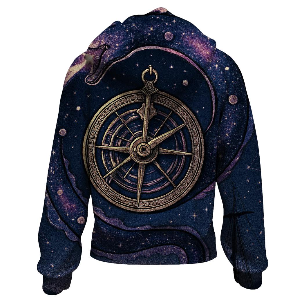 Starlight Ouroboros Navigator embroidered hoodies