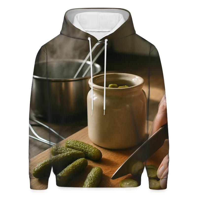 Home Kitchen Cornichon Preparation graphic hoodies