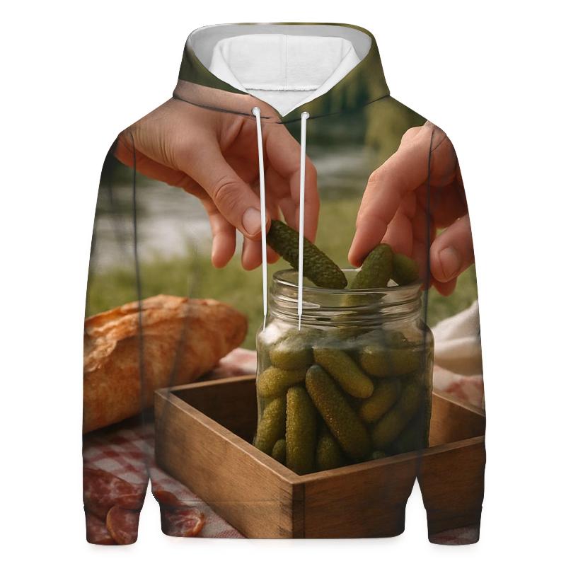 Picnic Spread With Cornichon Selection pullover hoodies