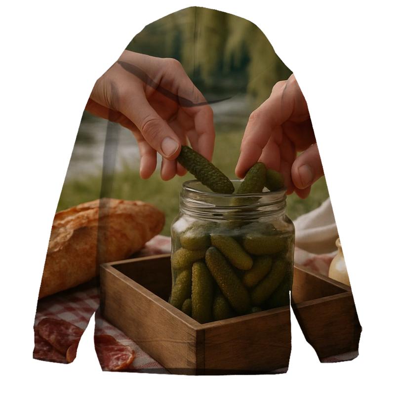 Picnic Spread With Cornichon Selection pullover hoodies