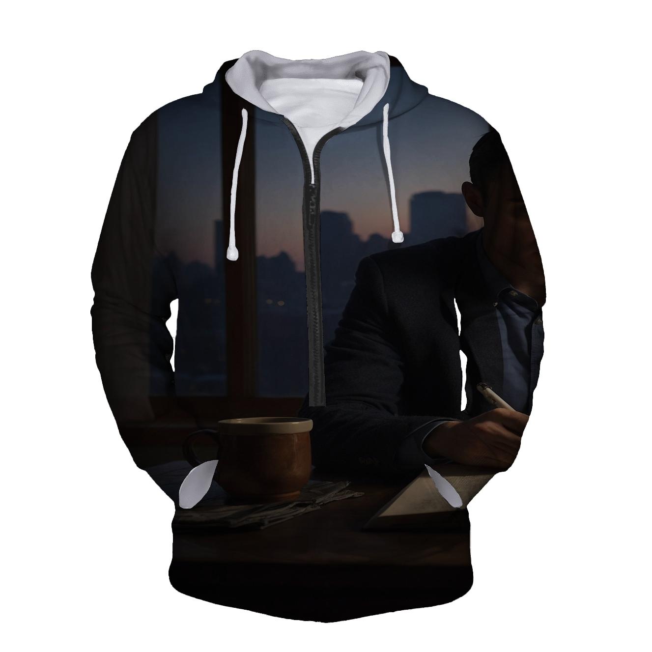 Charlie Kirk Morning Study Session pullover hoodies