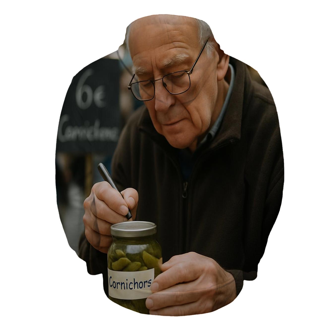 Paris Market Cornichon Jar Labeling designer hoodies