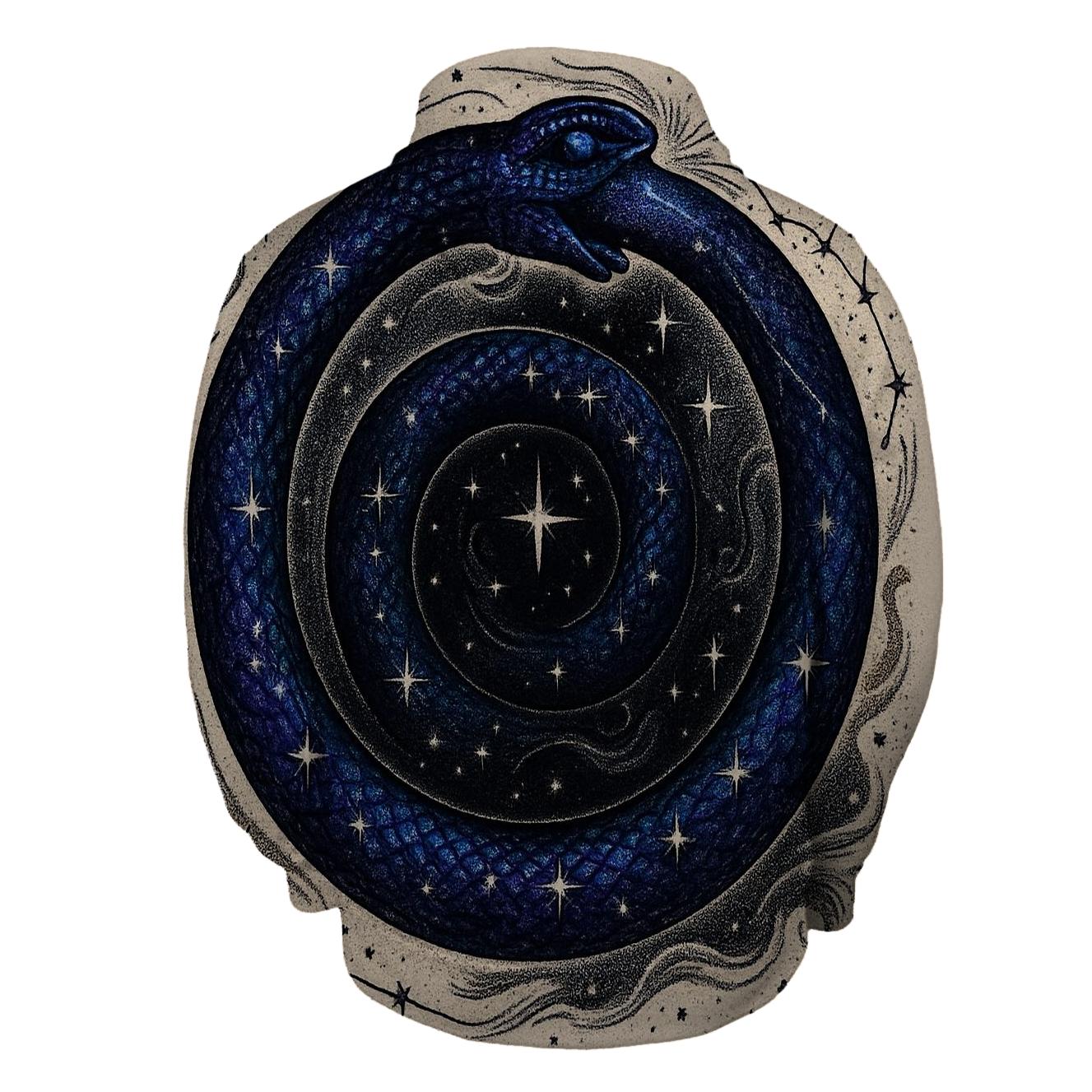 Celestial Ouroboros Enigma zip-up hoodies