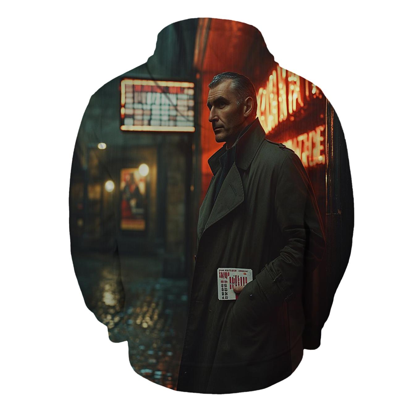 Graham Greene Watching A Midnight Film Screening hoodies fashion