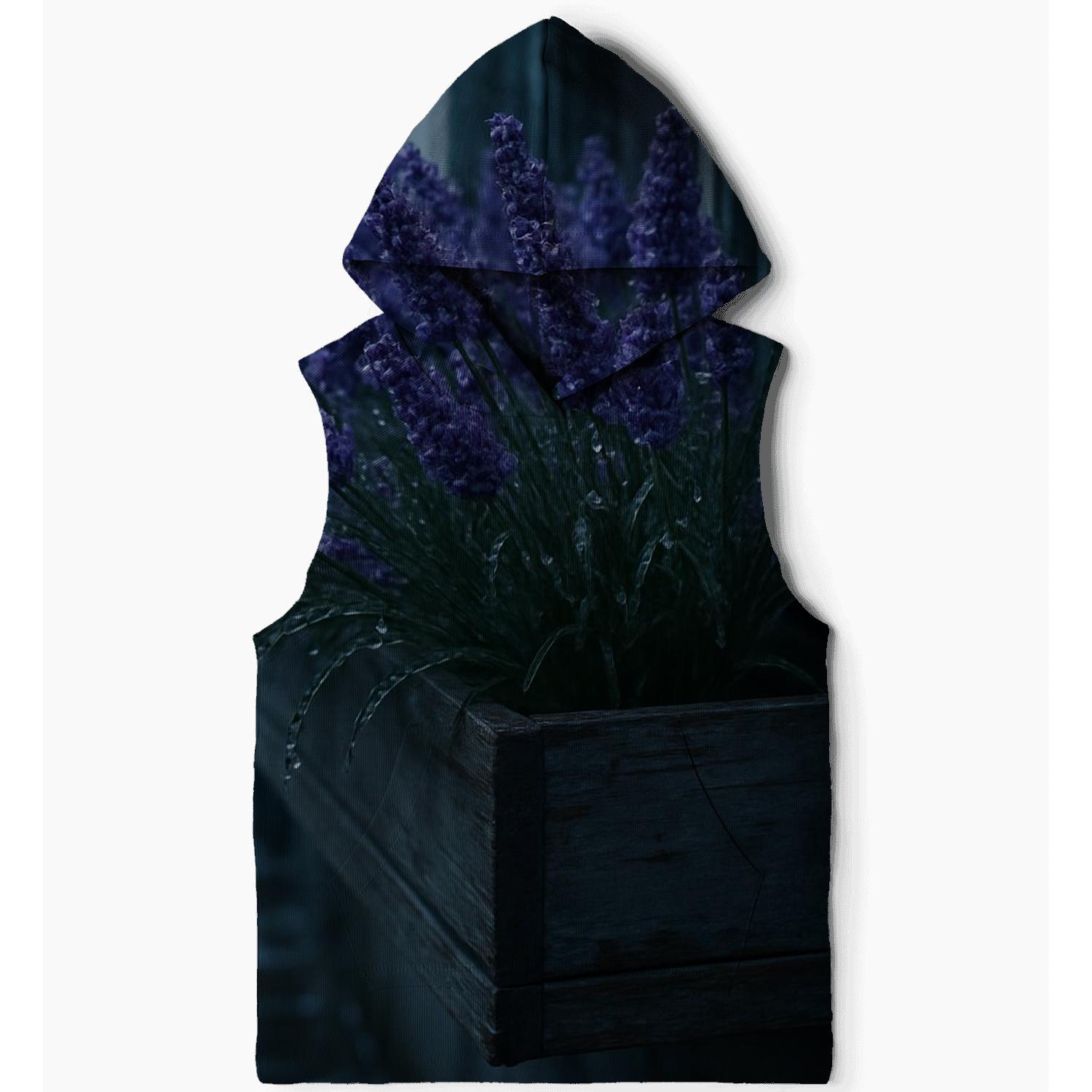 Window Box Lavender On Rainy Terrace hoodie styles