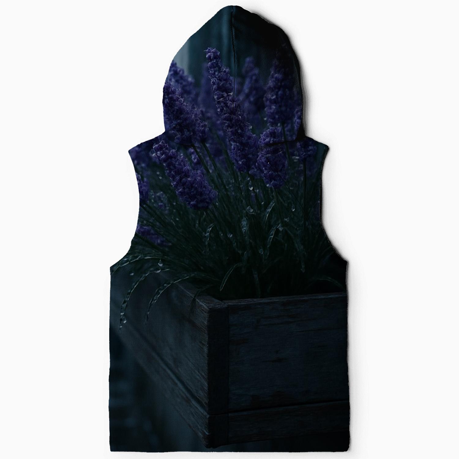 Window Box Lavender On Rainy Terrace hoodie styles