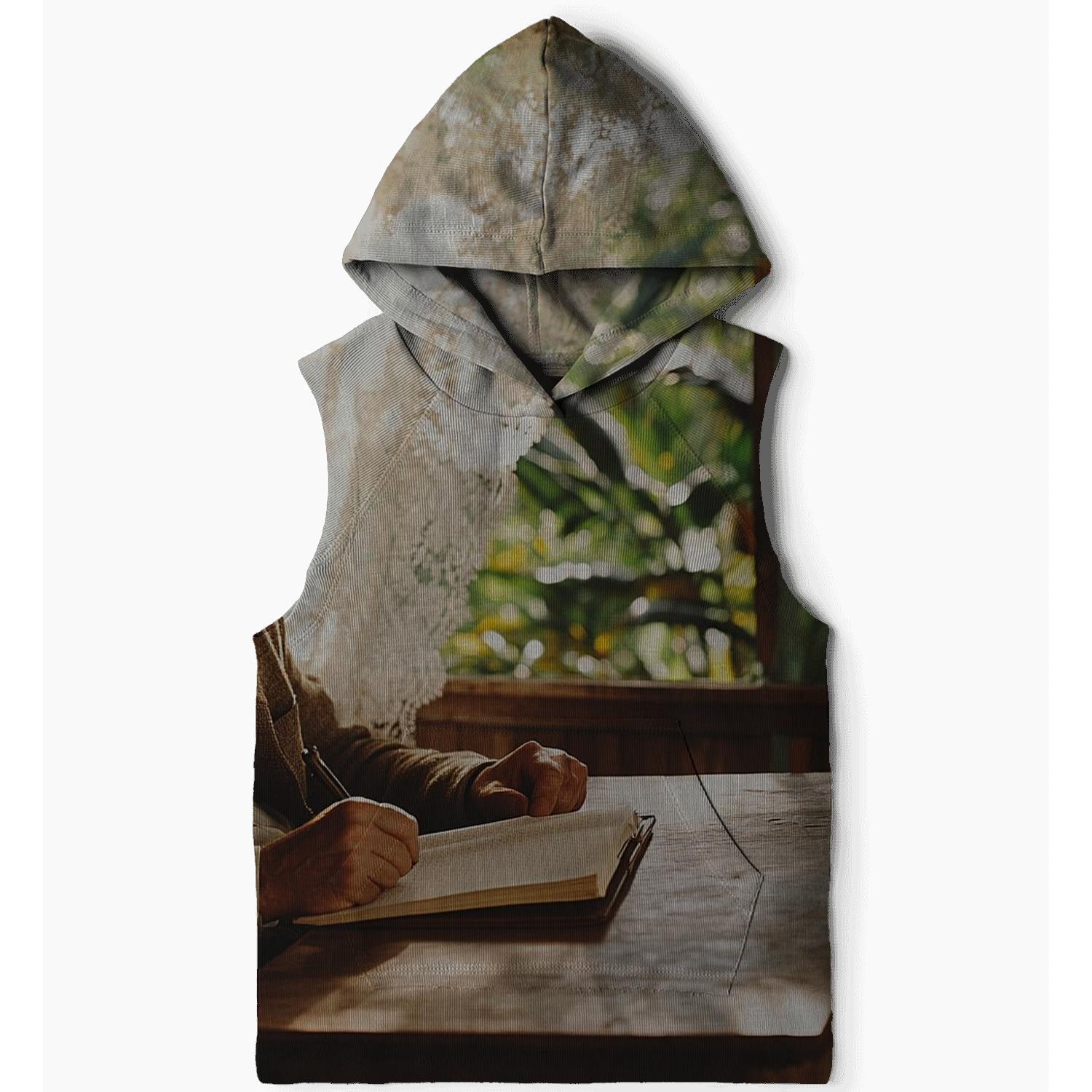 Graham Greene Writing In Jamaica Bungalow pullover hoodies