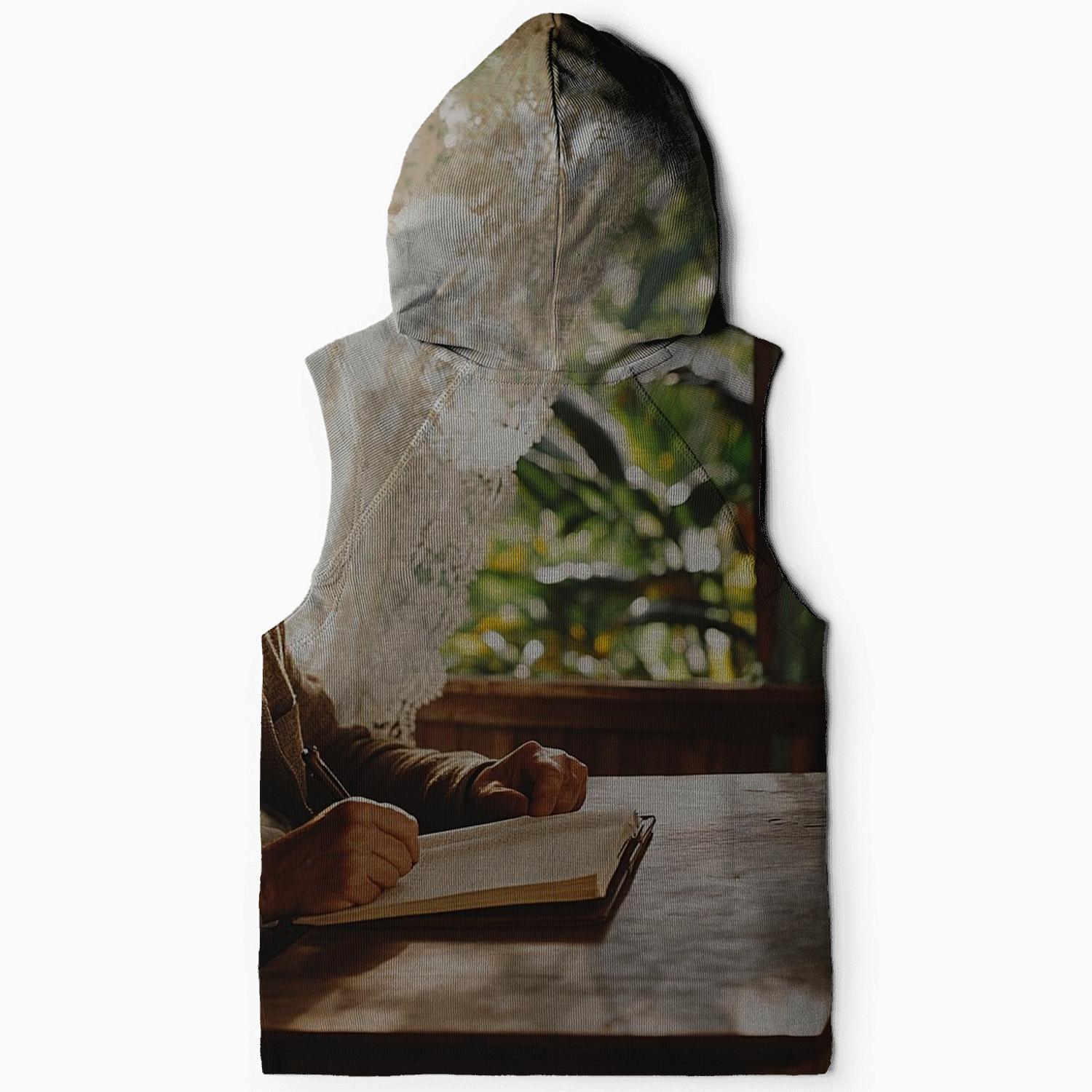 Graham Greene Writing In Jamaica Bungalow pullover hoodies