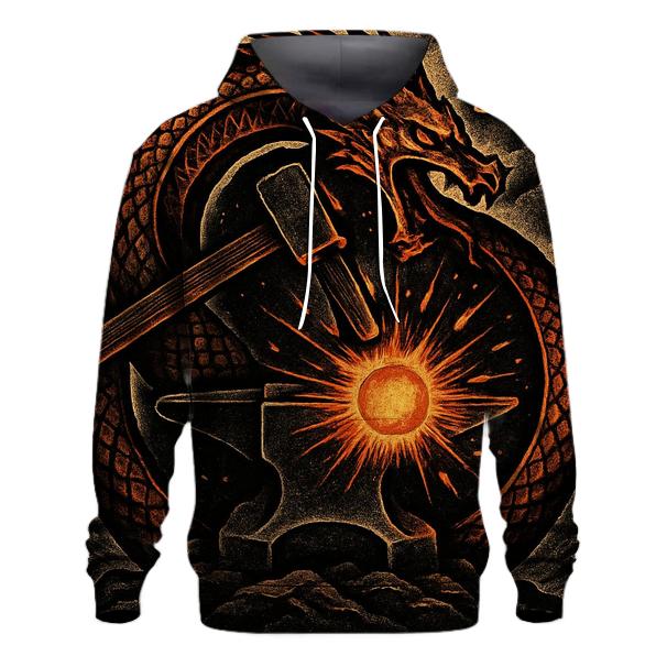 Solar Forge Ouroboros custom hoodies