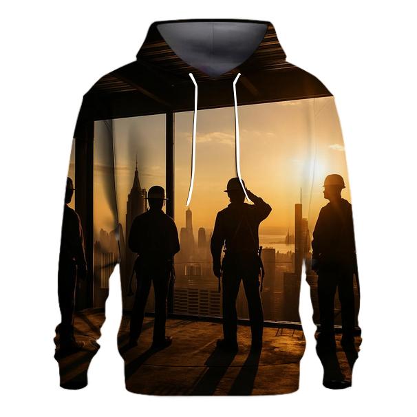 Sunset Construction Symphony heavyweight hoodies