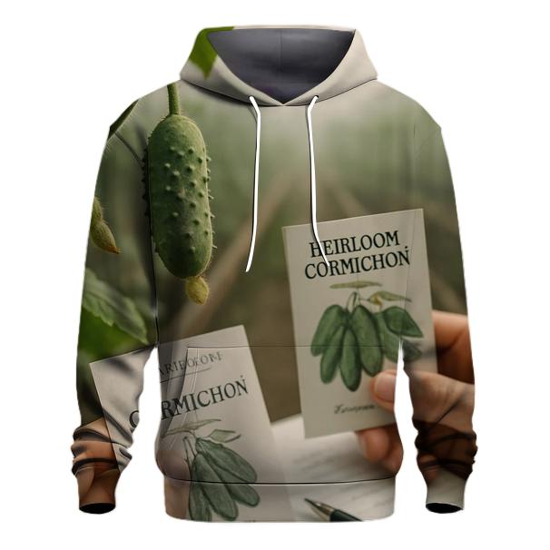Heirloom Cornichon Greenhouse Study pullover hoodies
