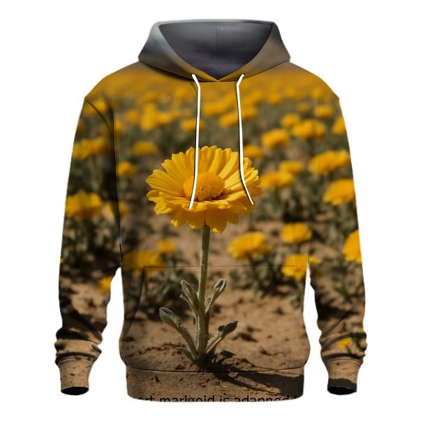 Desert Marigold Noon Heat printed hoodies