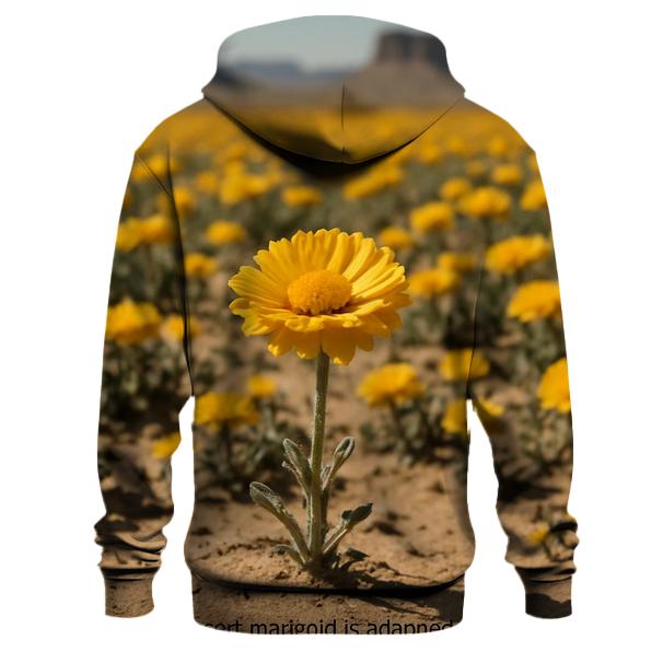 Desert Marigold Noon Heat printed hoodies