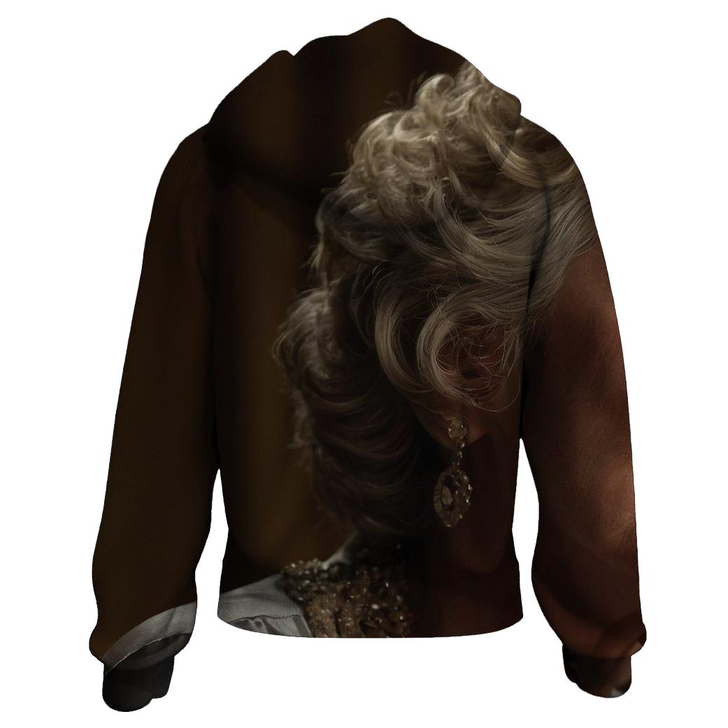 Polly Holliday Backstage Southern Theater Portrait printed hoodies