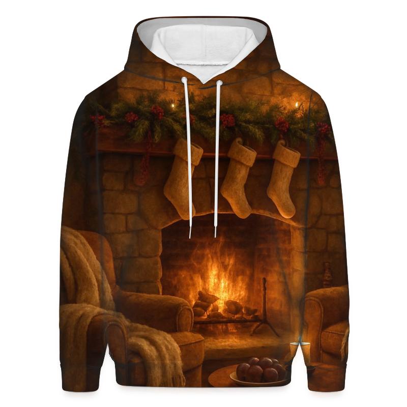 Winter Hearthside Joy heavyweight hoodies