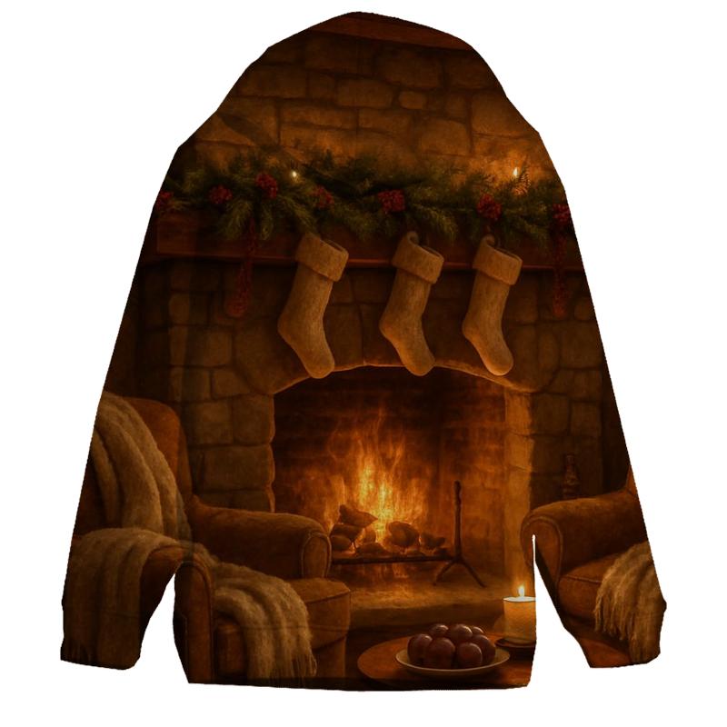 Winter Hearthside Joy heavyweight hoodies