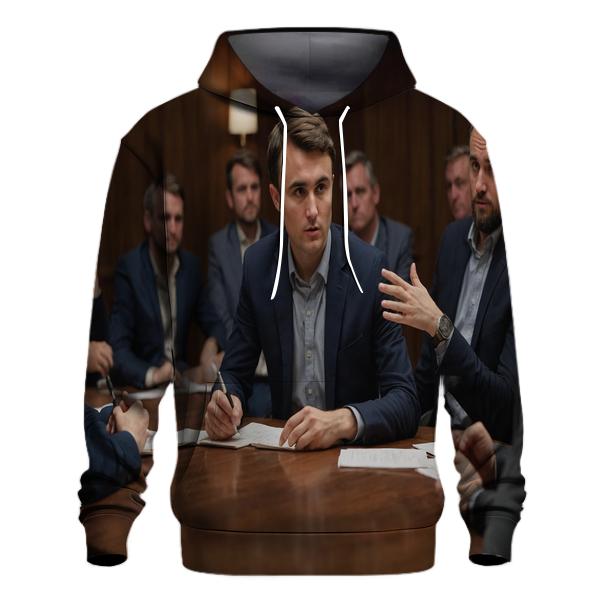 Evening Policy Roundtable zip-up hoodies