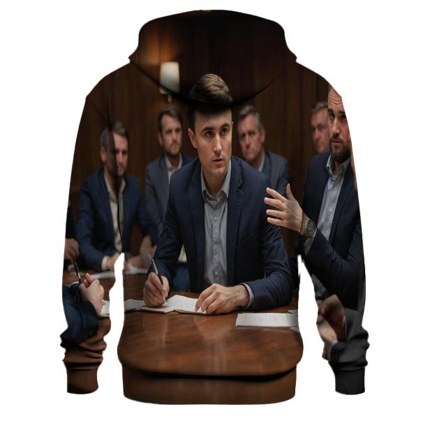 Evening Policy Roundtable zip-up hoodies