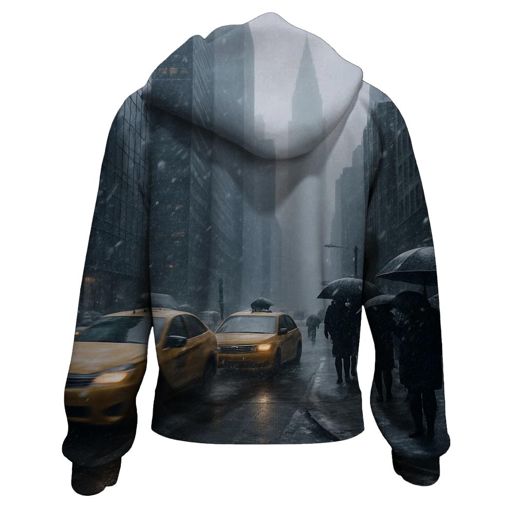 Midtown Snow Squall embroidered hoodies