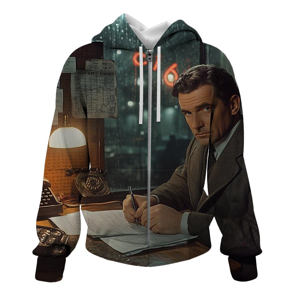 Graham Greene At A London MI6 Office designer hoodies