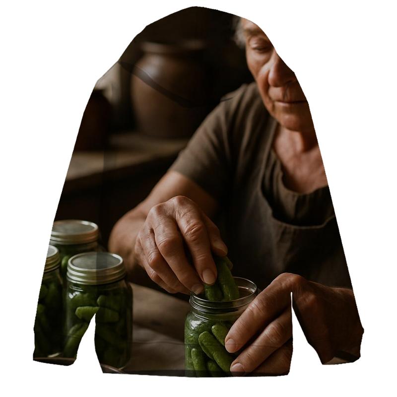Artisan Cornichon Preserving Table custom hoodies