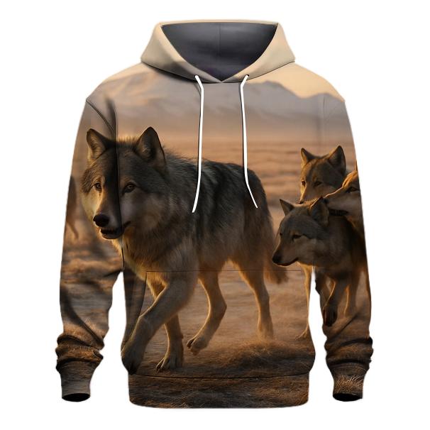 Tundra Pack Dynamics At Dawn embroidered hoodies