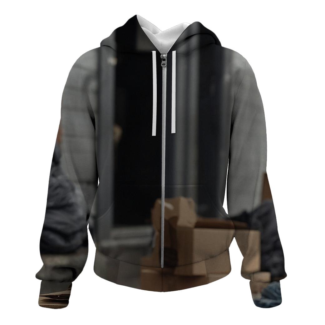 Community Service In The City heavyweight hoodies