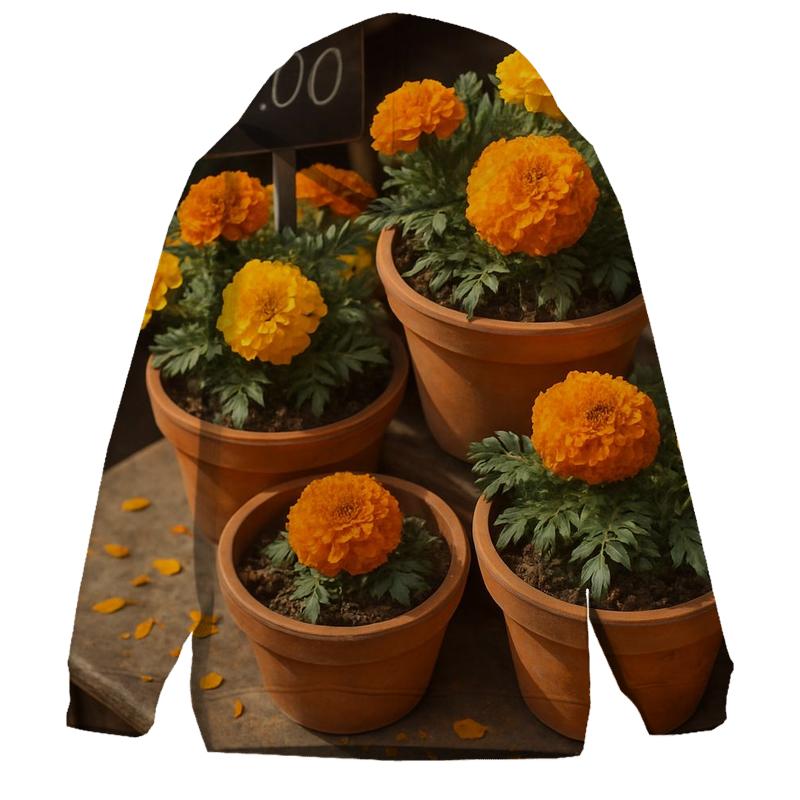 Terracotta Market Marigolds hoodie trends