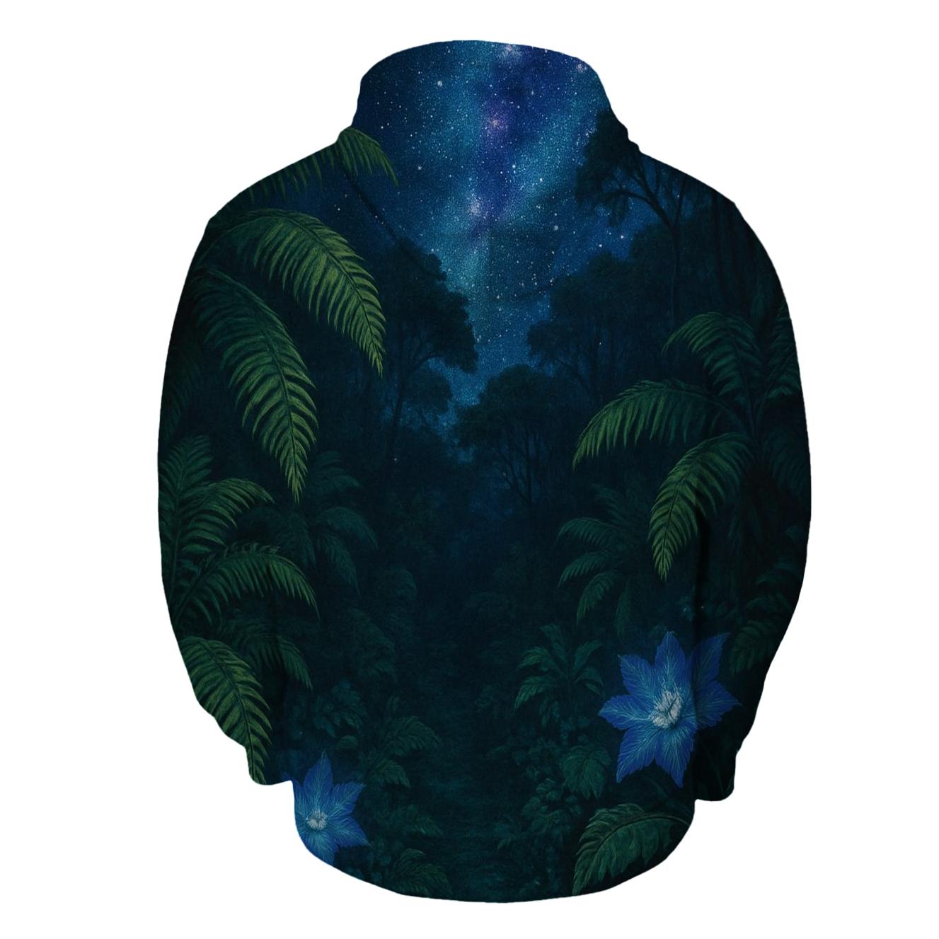 Celestial Starlit Jungle heavyweight hoodies