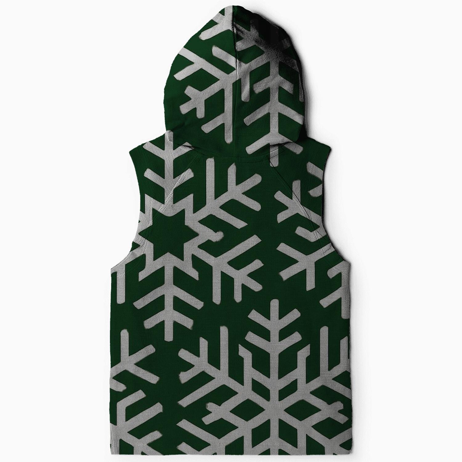 Geometric Snowflake Dance Pattern pullover hoodies