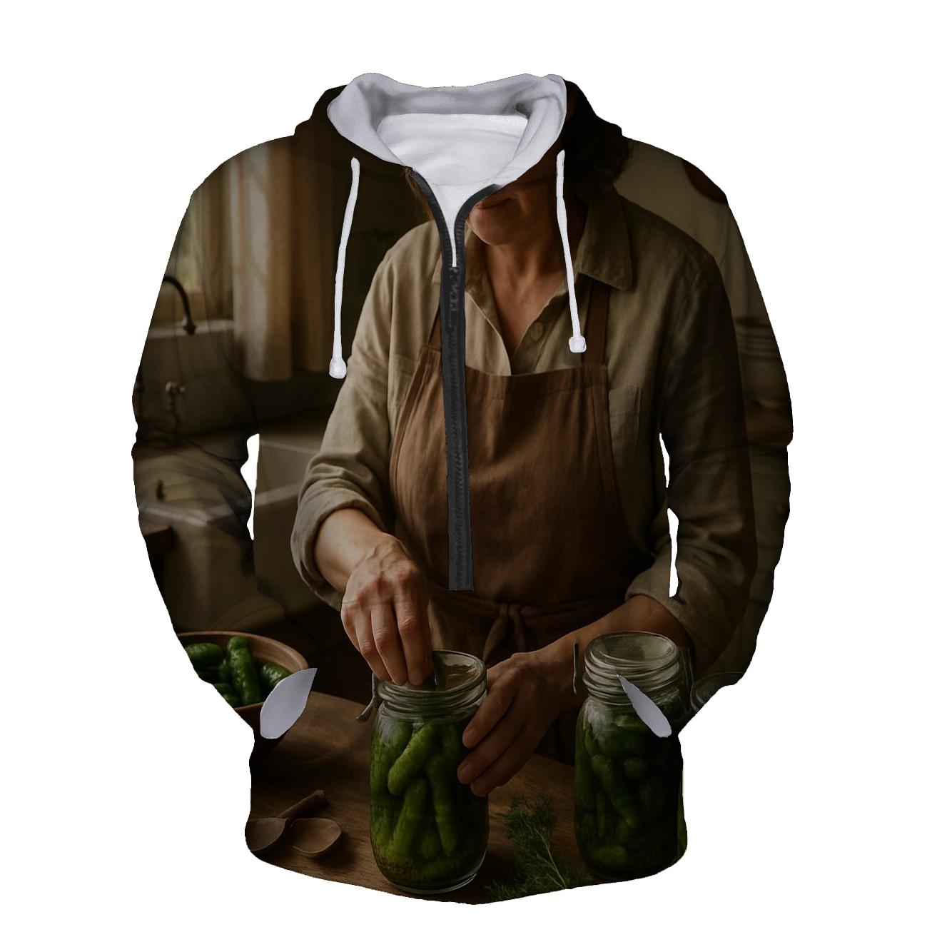 Home Kitchen Cornichon Preservation Lesson lightweight hoodies