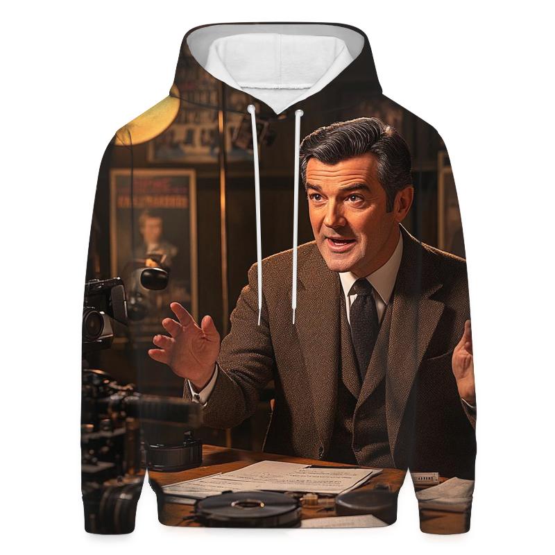 Graham Greene Discussing Film Adaptations In A London Studio pullover hoodies