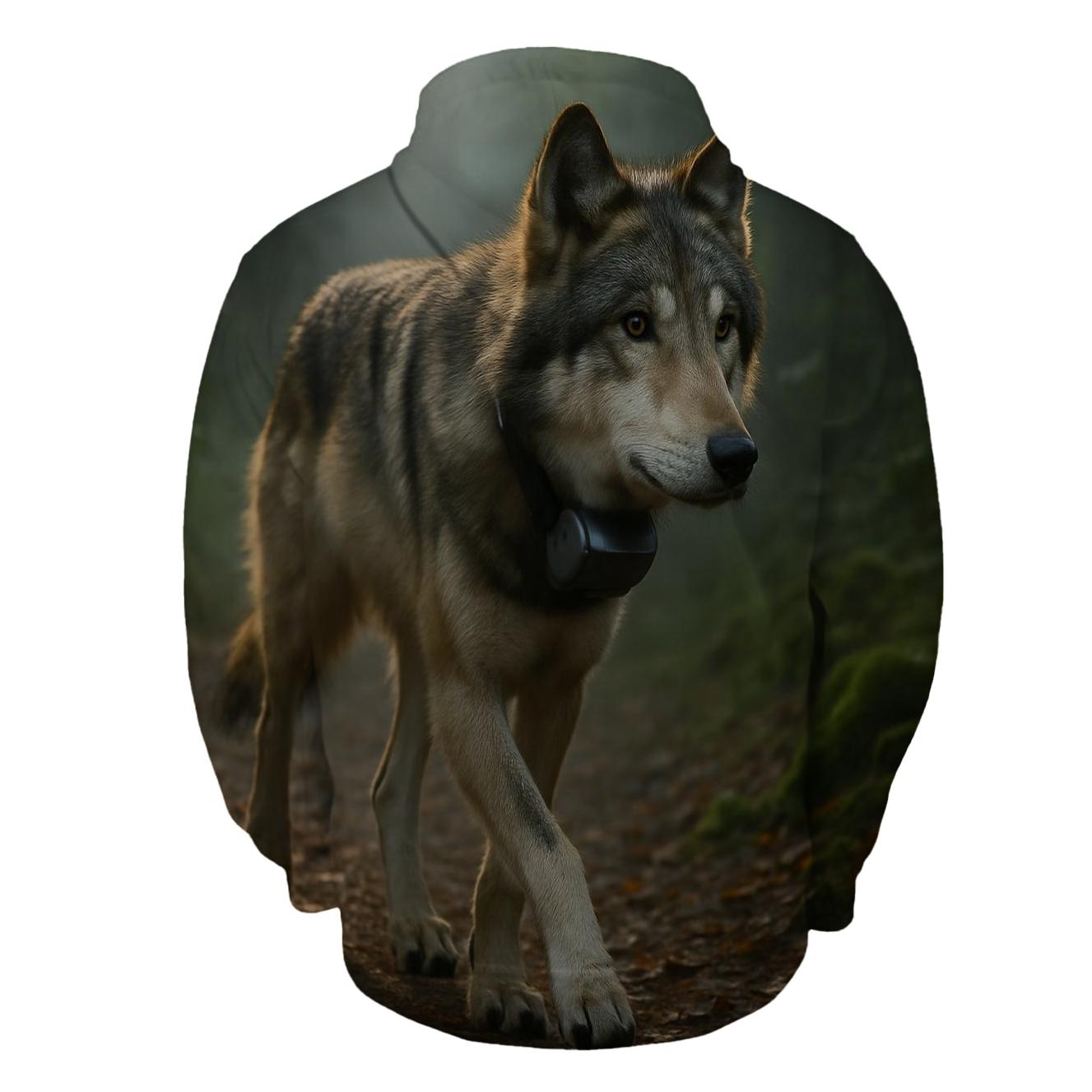 Collared Tracker Encounter zip-up hoodies